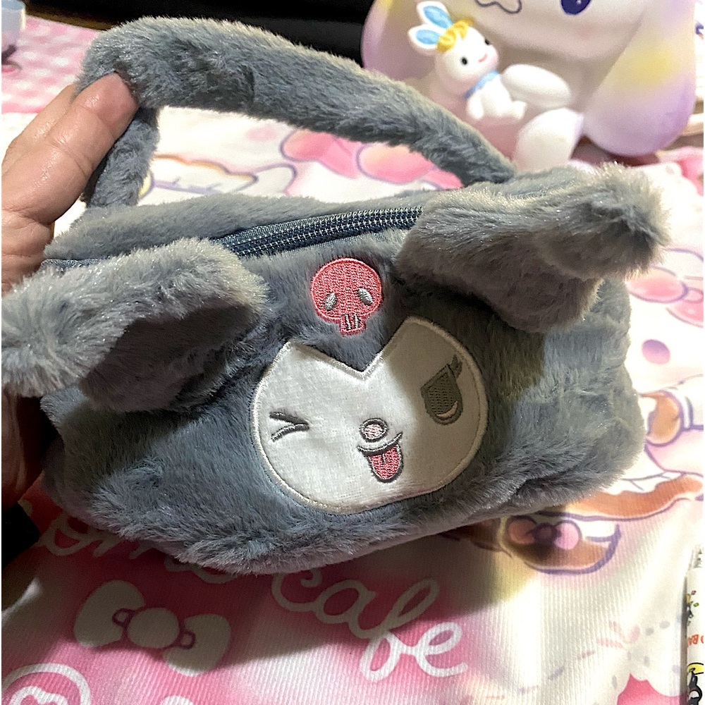 Kuromi makeup bag